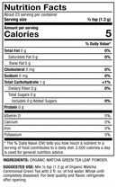 matcha ceremonial green tea dr. mercola supplement facts