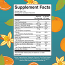 organic toddler multivitamin liquid drops with iron (maryruth's) supplement facts