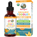 organic toddler multivitamin liquid drops with iron (maryruth's)