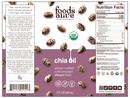 organic chia seed oil (foods alive) label