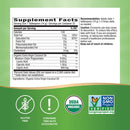 organic coconut oil nature's way supplement facts