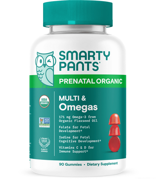 organic prenatal multi & omegas (smartypants vitamins)