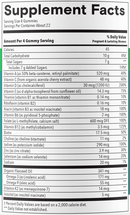 organic prenatal multi & omegas (smartypants vitamins) supplement facts