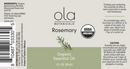 organic rosemary essential oil dr. mercola label