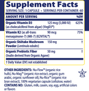 organic vitamin d3 + k2 enzymedica supplement facts