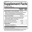 organics turmeric pain relief garden of life supplement facts