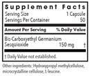 organo-germanium ge-132 allergy research group supplement facts