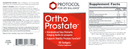 ortho prostate (protocol for life balance) label