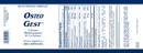 osteo-gest bio-nutritional formulas label