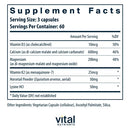 osteo-nutrients with vitamin k2-7 vital nutrients supplement facts
