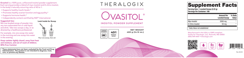 Ovasitol Inositol Powder