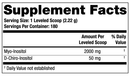 ovasitol supplement facts