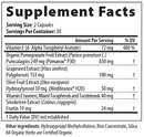 ox-ldl px restorative formulations supplement facts
