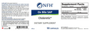 ox bile sap nfh nutritional fundamentals label