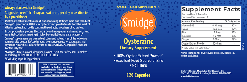 buy oysterzinc smidge
