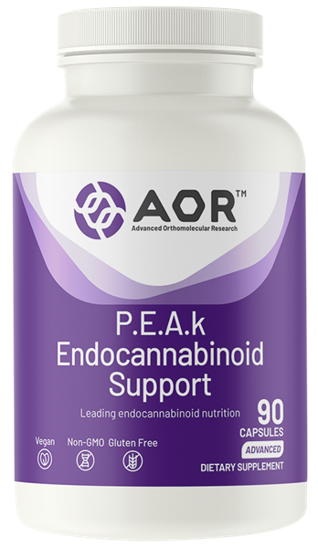 p.e.a.k. endocannabinoid support advanced orthomolecular research | AOR