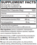 pea healthy inflammation response euromedica supplement facts
