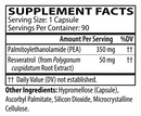 pea soothe support neurobiologix supplement facts