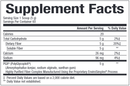pgx daily granules supplement facts