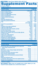 pms multivitamin anabolic laboratories supplement facts