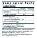pro-kids tangy orange vital nutrients supplement facts