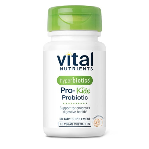pro-kids tangy orange vital nutrients | hyperbiotics
