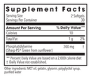 ps-100 phosphatidylserine (metabolic maintenance) supplement facts
