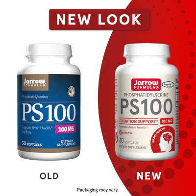PS 100 mg 60ct Jarrow Formulas new look
