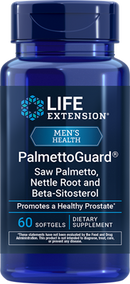palmettoguard saw palmetto nettle root and beta-sitosterol (life extension)