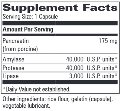 Pan 5X progressive labs supplement facts
