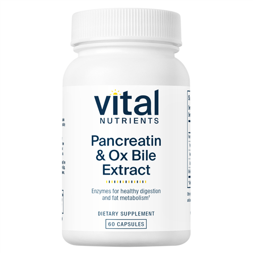Pancreatin & Ox Bile Extract Vital Nutrients