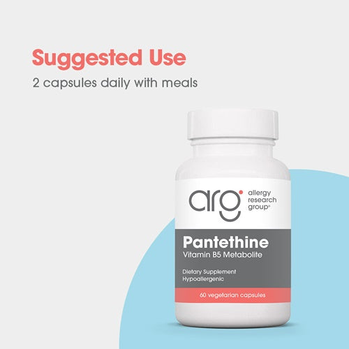 pantethine allergy research group suggested use