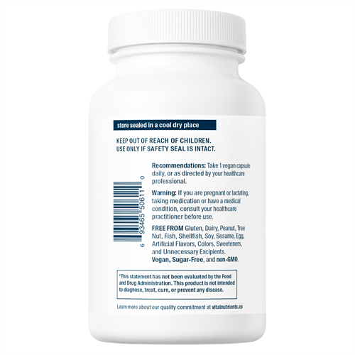 Pantothenic Acid 500 mg Vital Nutrients