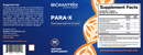 para-x biomatrix label