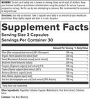 parabiotic plus (nutra biogenesis) supplement facts