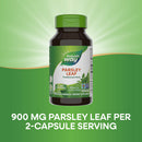 parsley leaf 900 mg nature's way