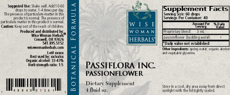 Passionflower 4oz Wise Woman Herbals products