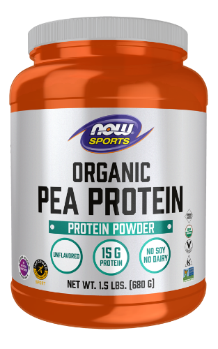 organic pea protein (now sports)