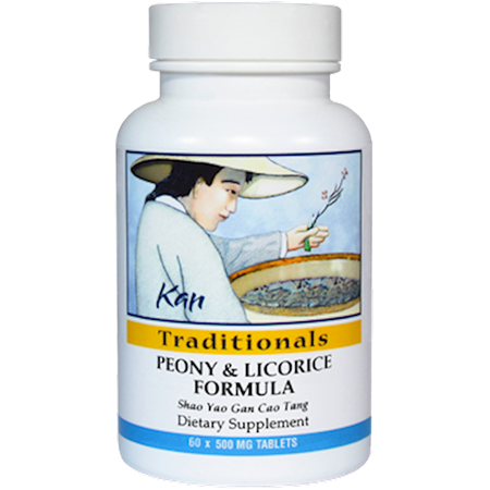 Peony and Licorice Formula Tablets 60ct (Kan Herbs Traditionals)