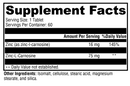 pepcix (xymogen) supplement facts