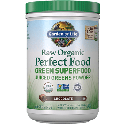 Perfect Food RAW - Chocolate (Garden of Life) 60 servings 