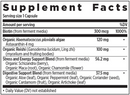 perfect hair skin & nails (new chapter) supplement facts