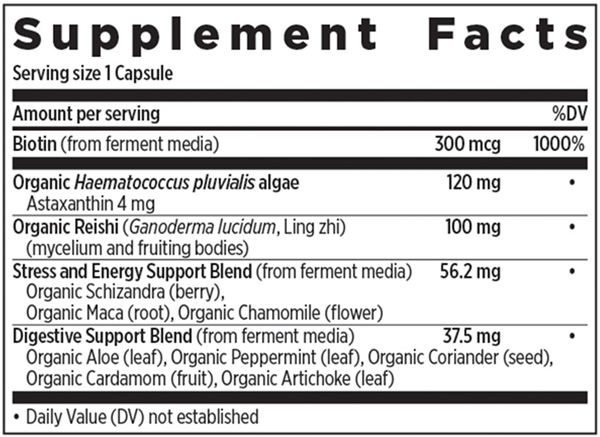 Perfect Hair Skin & Nails (New Chapter) supplement facts