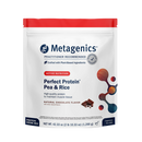 perfect protein pea & rice chocolate metagenics