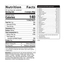 perfect protein pea & rice chocolate metagenics nutrition facts