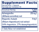 peri meno ease (vitanica) supplement facts