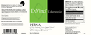 perna 90ct davinci labs label