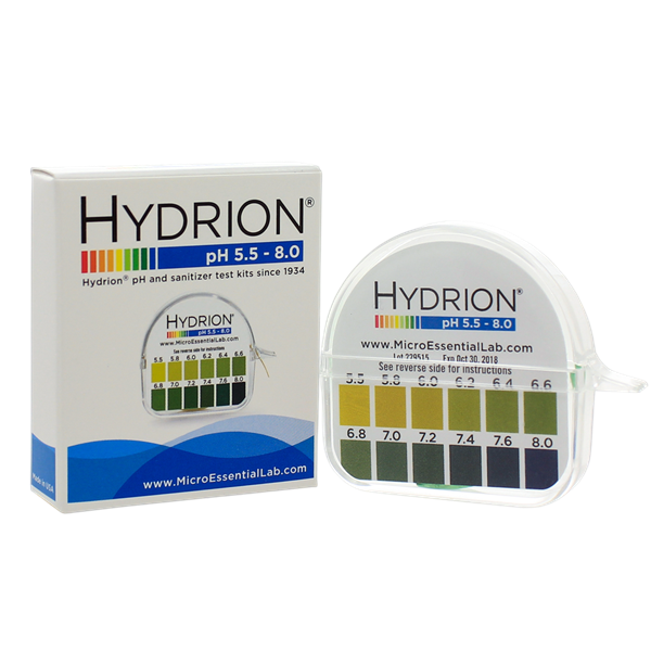 pH Hydrion Papers (5.5-8.0) (Perque)