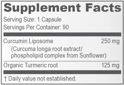 Pet Curcumin 97% (Ayush Herbs) supplement facts