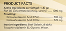 omega-3 support for cats & dogs (now pets) product facts